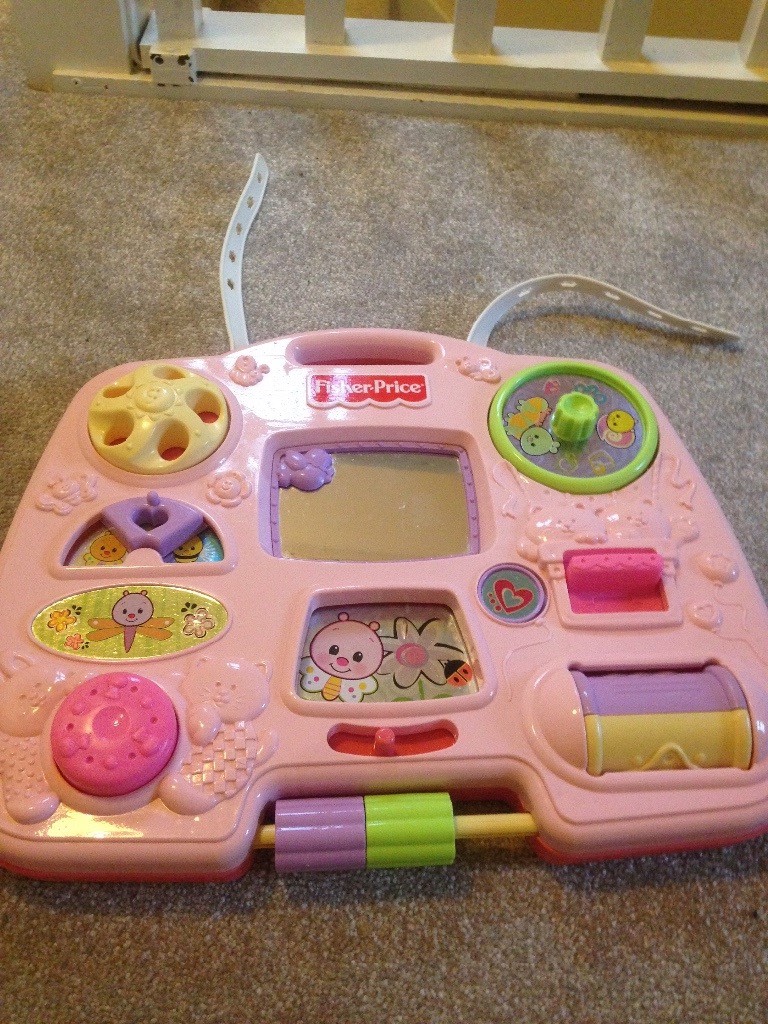 fisher price cot activity centre